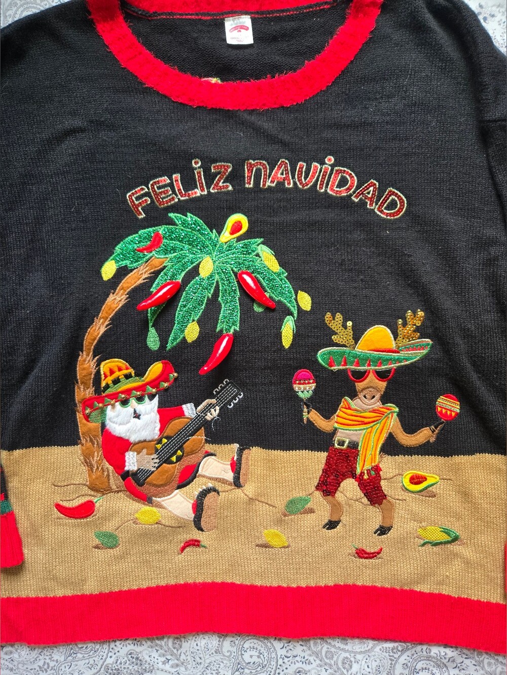 Feliz Navidad Ugly Christmas Sweater